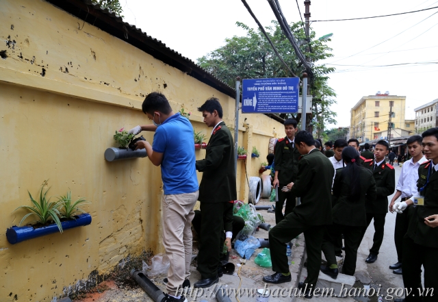 CÔNG TRÌNH VƯỜN HOA THANH NIÊN CỦA CHI ĐOÀN QUỸ BẢO VỆ VÀ PHÁT TRIỂN RỪNG