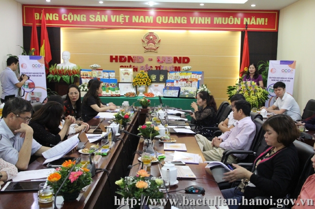 Đánh giá, phân hạng sản phẩm OCOP trên địa bàn quận Bắc Từ Liêm