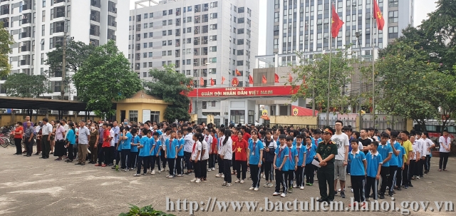 Phường Liên Mạc tổ chức Lễ phát động Ngày chạy Olympic vì sức khỏe toàn dân và giải chạy báo Hà Nội Mới lần thứ VII vì hòa bình năm 2021