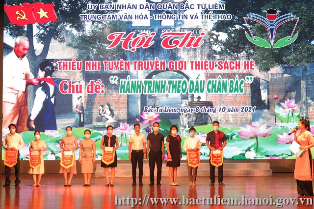 Hội thi thiếu nhi tuyên truyền giới thiệu sách quận Bắc Từ Liêm năm 2021