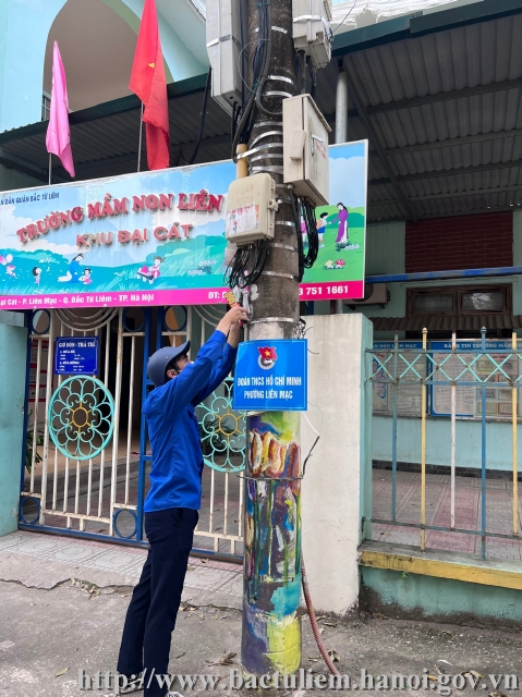Phường Liên Mạc ra quân giải tỏa, xử lý các vi phạm về trật tự văn minh đô thị