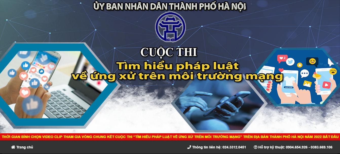 Cuộc thi “Tìm hiểu pháp luật về ứng xử trên môi trường mạng” trên địa bàn quận Bắc Từ Liêm - Hình thức tuyên truyền hiệu quả bằng video