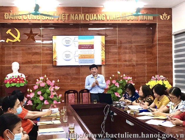 Tập huấn triển khai các biện pháp chuyên môn về an toàn thực phẩm tại bếp ăn tập thể trường học