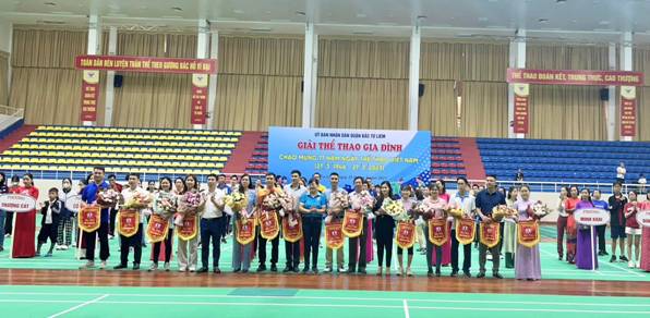 Quận Bắc Từ Liêm tổ chức Giải thể thao gia đình năm 2023