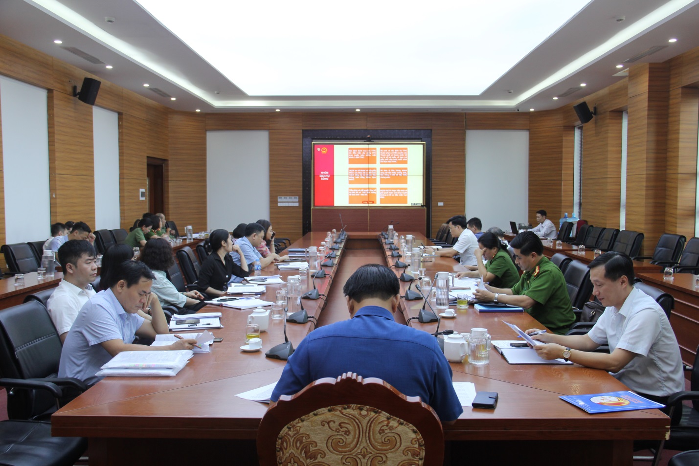 Hội nghị trực tuyến Thành phố sơ kết 6 tháng đầu năm 2023 về cải cách hành chính, chuyển đổi số và Đề án 06