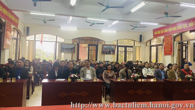 Hội Chữ thập đỏ phường Tây Tựu tổ chức Hội nghị trao quà tặng quà “Tết Nhân ái” Xuân Giáp Thìn 2024