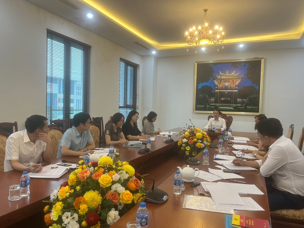 Thường trực HĐND quận Bắc Từ Liêm họp liên tịch