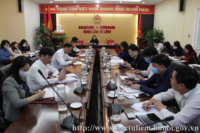 UBND Quận giao ban Kinh tế tập thể quý I/2020 và công tác quản lý nhà nước đối với Doanh nghiệp, Hộ kinh doanh